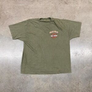 Harley-Davidson Dealership Graphic T-Shirt Y2K Biker Boxy Fit Men's L